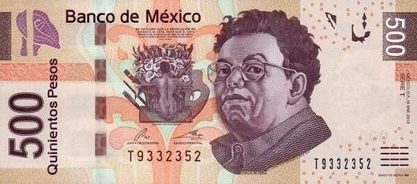 MEXICO banknotes meksika500