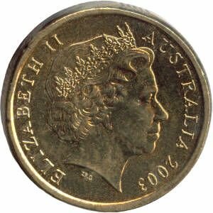 1 dollar Australie 2003