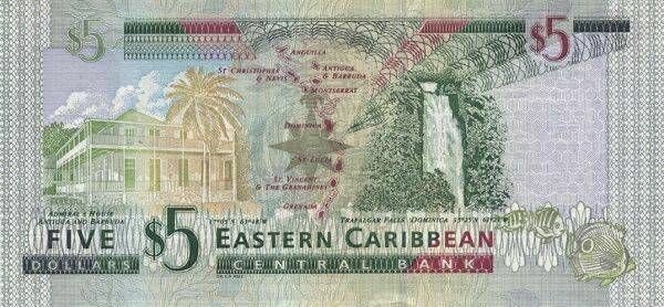 Billetes del CARIBE ORIENTAL vostochniekaribi5