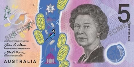 Banconote dell'AUSTRALIA avstraliay86