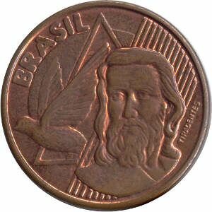 Pièces du BRÉSIL 5 centavo Brésil 2003