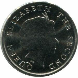 DOMINICA Moedas 10 centavos do Caribe Oriental 2009