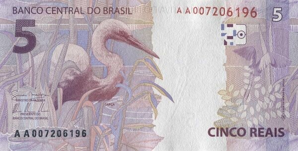 Banknotes BRAZIL braziliay5