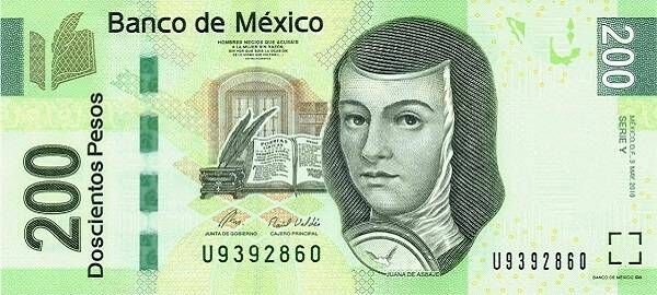 MÉXICO notas meksika200