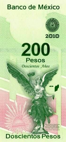 MEXICO banknotes meksika200r3