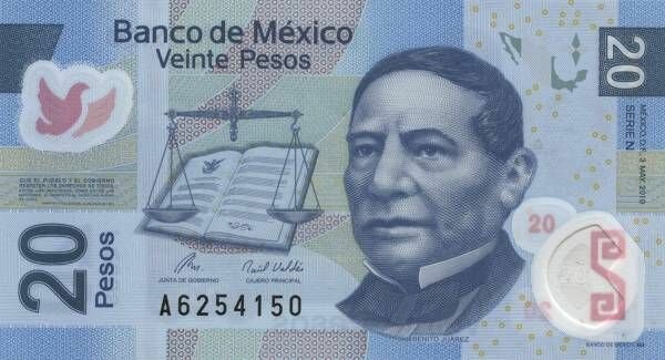 MEXIQUE billets meksika20