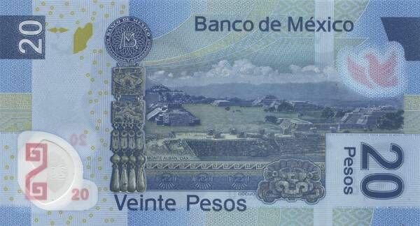 MEXIQUE billets meksika20