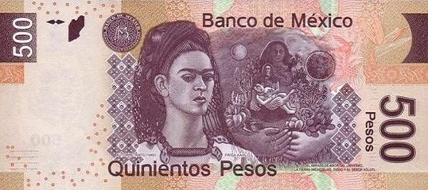 MÉXICO notas meksika500