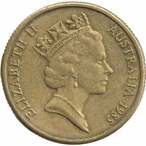 1 dollar Australia 1985