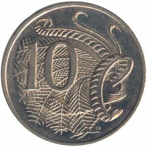 10 centavos Australia 2007