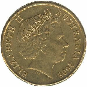 1 доллар Австралия 2008